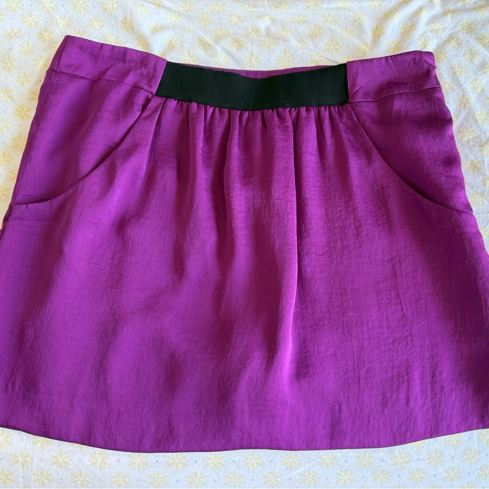 Loft Purple Women's Skirt